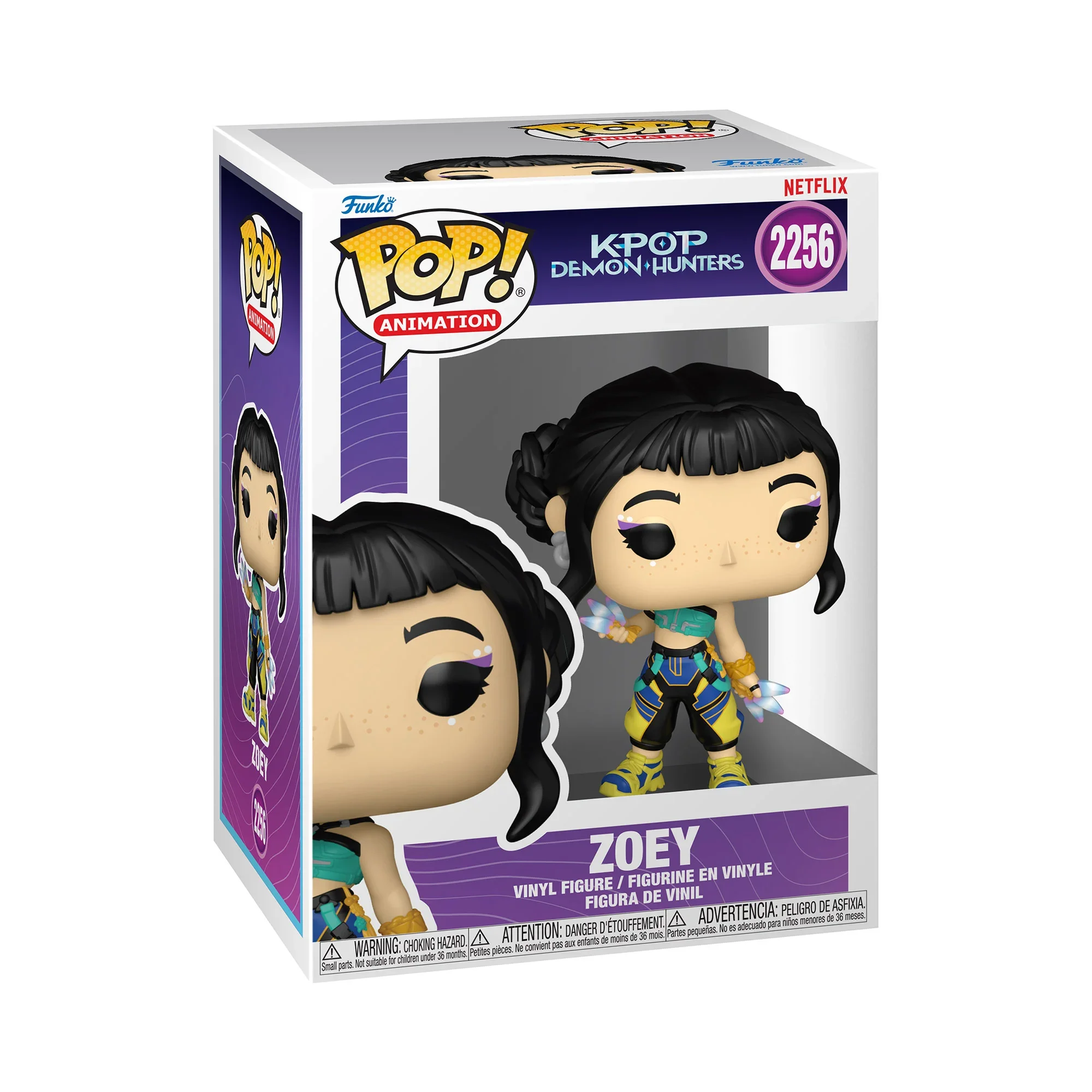 KPop Demon Hunters POP! Animation Vinyl Figure Zoey 9 cm